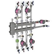 Коллектор с гидрострелкой Gidruss BM-60-5DU 19 00604 10 (коллекторы Гидрусс)