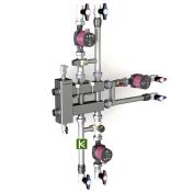 Коллектор с гидрострелкой Gidruss BMSS-60-3DU 1A 00601 10 (коллекторы Гидрусс)