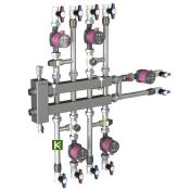 Коллектор с гидрострелкой Gidruss BMSS-60-5DU 1A 00604 10 (коллекторы Гидрусс)