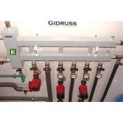 Коллектор с гидрострелкой Gidruss BM-100-4D 1B 01003 10 (коллекторы Гидрусс)