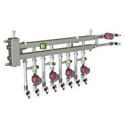 Коллектор с гидрострелкой Gidruss BMSS-100-5D 1C 01005 10 (коллекторы Гидрусс)