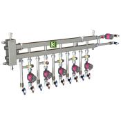 Коллектор с гидрострелкой Gidruss BMSS-100-6D 1C 01006 10 (коллекторы Гидрусс)