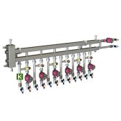 Коллектор с гидрострелкой Gidruss BMSS-100-7D 1C 01008 10 (коллекторы Гидрусс)