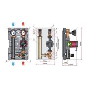 Насосно-смесительный модуль Huch EnTEC 101.35.025.02 WT ECO-2MK