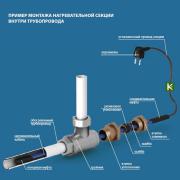 Кабель греющий Freezstop Inside 8 м (10 Вт/м) для обогрева труб 100035650600