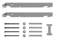 Комплект кронштейнов для радиаторов Kermi ZB02620007 Керми