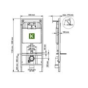 Kludi RAK Модуль для подвесного унитаза RAK80000