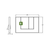 Kludi RAK Модуль для подвесного унитаза RAK80000