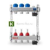  коллектор теплого пола с расходомерами KAN 71050A