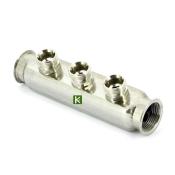 Коллектор Uni-Fitt (Юнифит) 430I4303 из нержавеющей стали 3 выхода