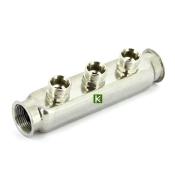 Коллектор Uni-Fitt (Юнифит) 430I4303 из нержавеющей стали 3 выхода