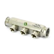 Коллектор Uni-Fitt (Юнифит) 430I4303 из нержавеющей стали 3 выхода