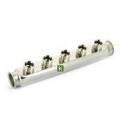 Коллектор Uni-Fitt (Юнифит) 430I4305 из нержавеющей стали 5 выходов