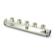 Коллектор Uni-Fitt (Юнифит) 430I4305 из нержавеющей стали 5 выходов