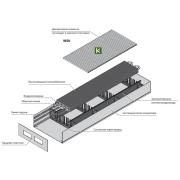 Внутрипольный конвектор Mohlenhoff WSK 320-140-4750 (Моленхофф)