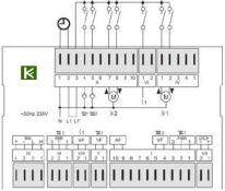 Коммутационный набор к контроллеру Kromschroder E8.5064