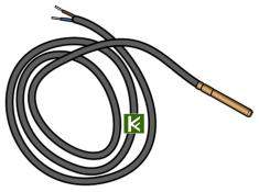 Датчик температуры котла/трубопровода Meibes Pt-1000 45111.52 Майбес цена