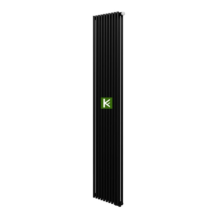 Трубчатый радиатор Royal Thermo Shift R22 VC2180 - 10 секций, нижнее подключение (чёрный RAL 9005m)