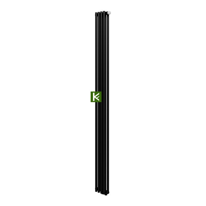 Трубчатый радиатор Royal Thermo Shift R22 VC2180 - 4 секции, нижнее подключение (чёрный RAL 9005m)