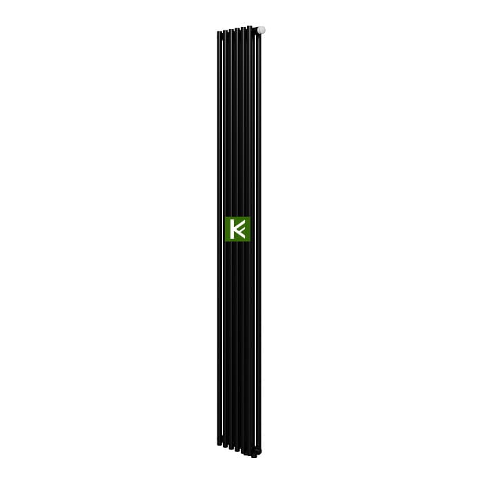Трубчатый радиатор Royal Thermo Shift R22 VC2180 - 6 секций, нижнее подключение (чёрный RAL 9005m)