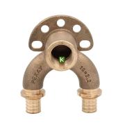 Проточный настенный угольник РЕХАУ 16/16-Rp 1/2 короткий RX+