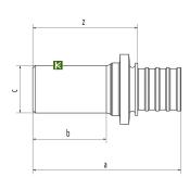 14562781001 Rehau переходник Рехау