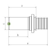 14562771001 Rehau переходник Рехау