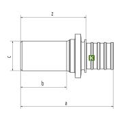 14562791001 Rehau переходник Рехау