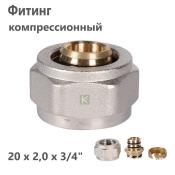 RFC-1021-002020 Rommer Фитинг компрессионный для труб PEX-AL-PEXb 20х2,0х3/4