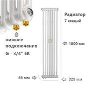 TUB 2180-07-DV1 Rifar Tubog Радиатор Рифар Тубог