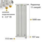 TUB 3180-11-DV1 Rifar Tubog Радиатор Рифар Тубог