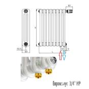TUB 3180-11-DV1 Rifar Tubog Радиатор Рифар Тубог