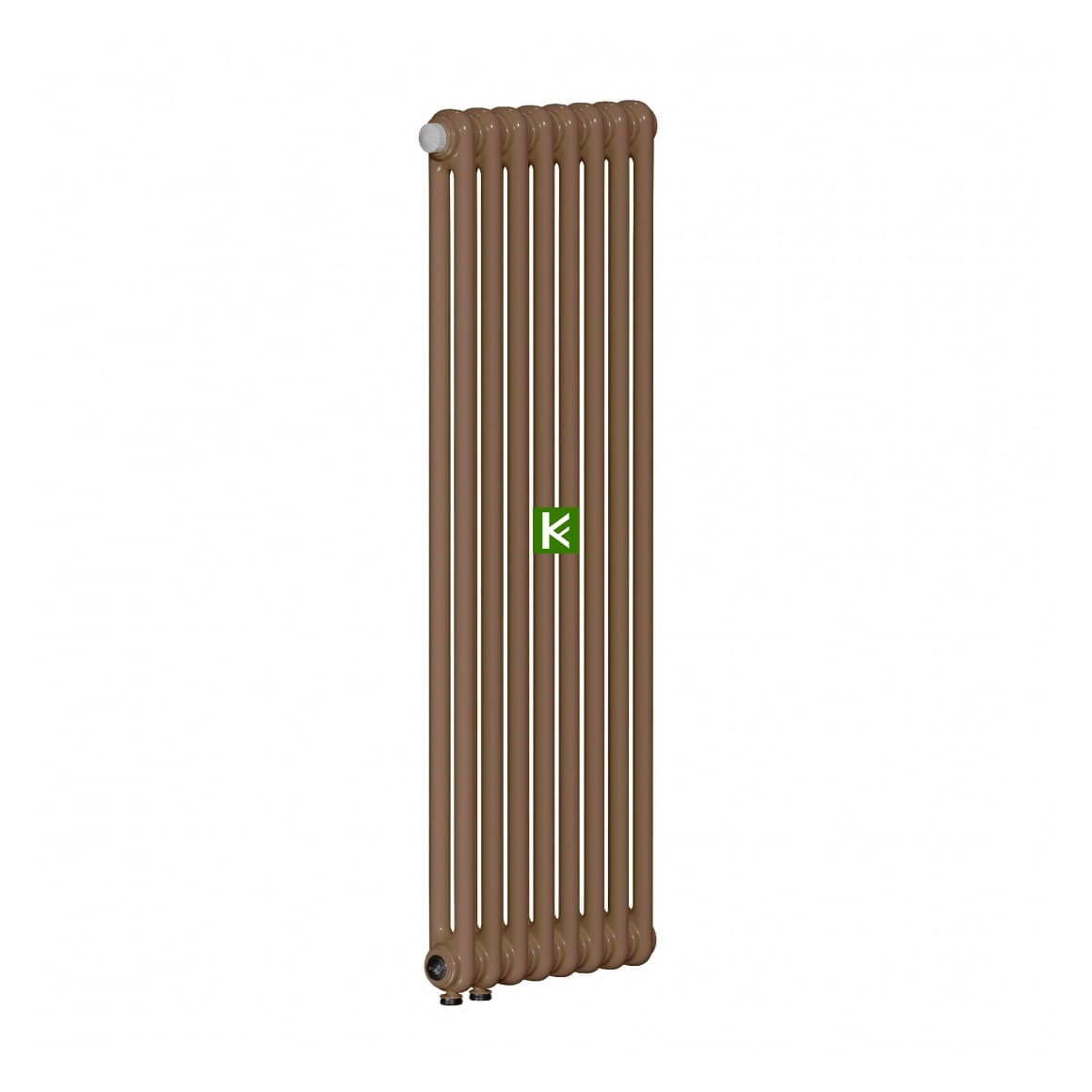 Стальные трубчатые радиаторы Rifar TUBOG TUB 2180 DV1 CA с нижним подключением, цвет капучино