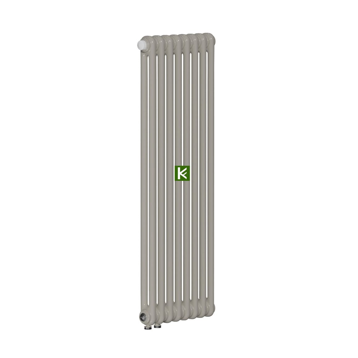 Стальные трубчатые радиаторы Rifar TUBOG TUB 2180 DV1 IV с нижним подключением, цвет айвори