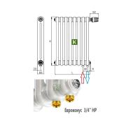 Тубог Рифар Rifar Tubog Ventil TUB 2180-08-DV1-SB