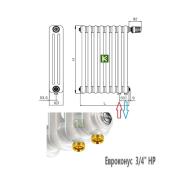 Тубог Рифар Rifar Tubog Ventil TUB 3180-06-DV1-SB