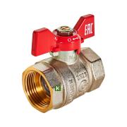 RBV-0003-2110225 ROMMER Кран шаровой, ВР/ВР, ручка бабочка 1"