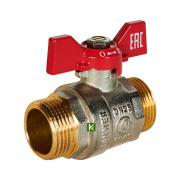 RBV-0007-2410225 ROMMER Кран шаровой, НР/НР, ручка бабочка 1"