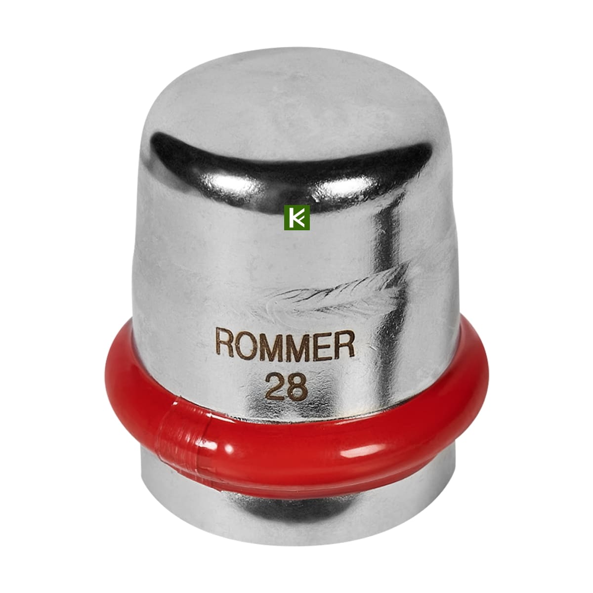 RSS-0025-000028 Rommer Заглушка нержавейка пресс Роммер