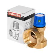 Предохранительный клапан Rommer для систем водоснабжения 6 бар 1"х1 1/4" (RVS-0003-006025)