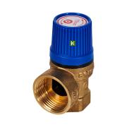 Предохранительный клапан Rommer для систем водоснабжения 10 бар 1/2"х3/4" (RVS-0003-010015)