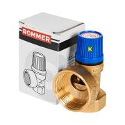 Предохранительный клапан Rommer для систем водоснабжения 10 бар 1"х1 1/4" (RVS-0003-010025)