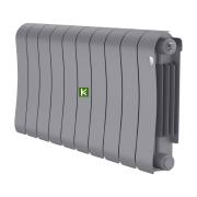 Радиатор Royal Thermo Infinity 300 Silver Satin 10 секций (Роял Термо)