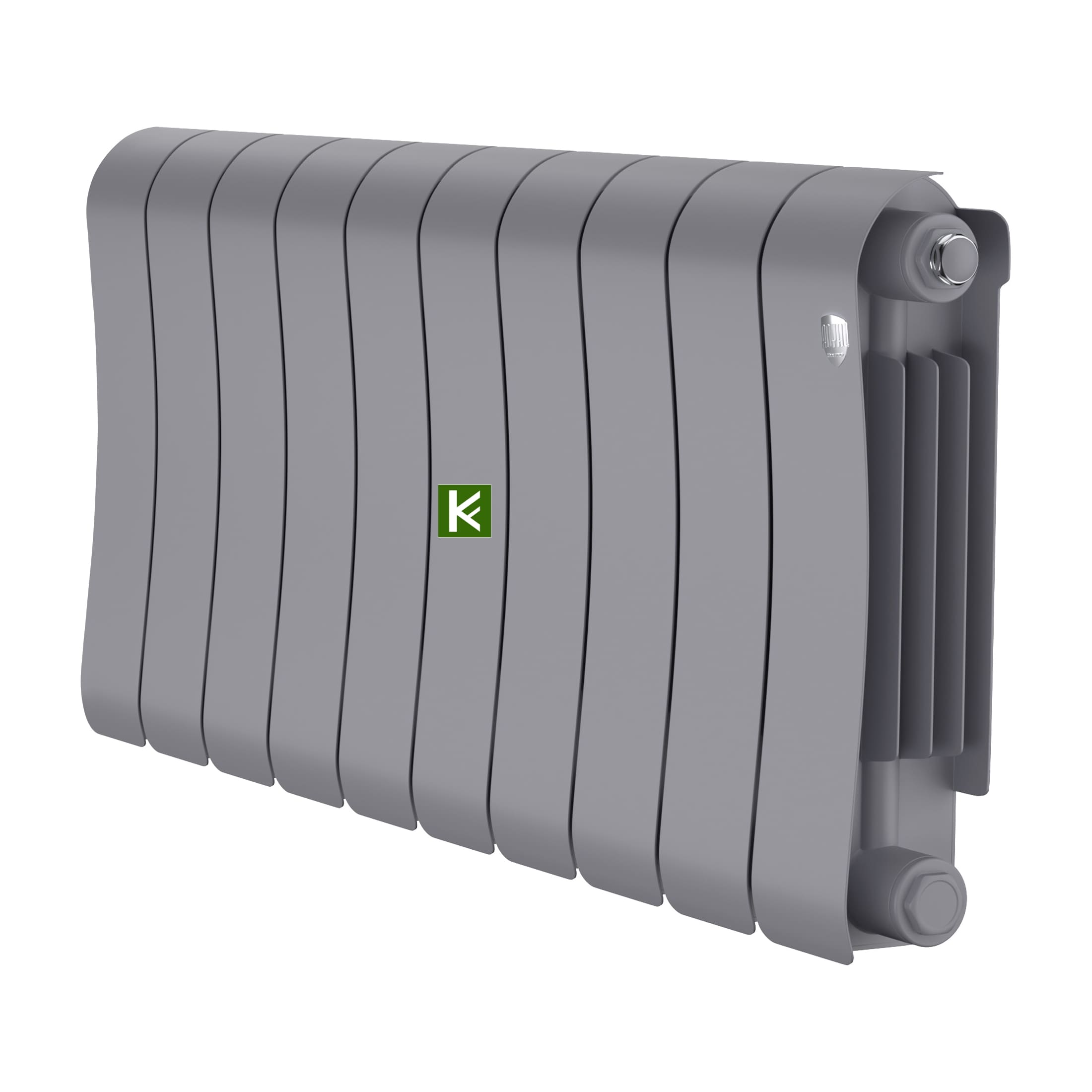 Радиатор Royal Thermo Infinity 300 Silver Satin 10 секций (Роял Термо)