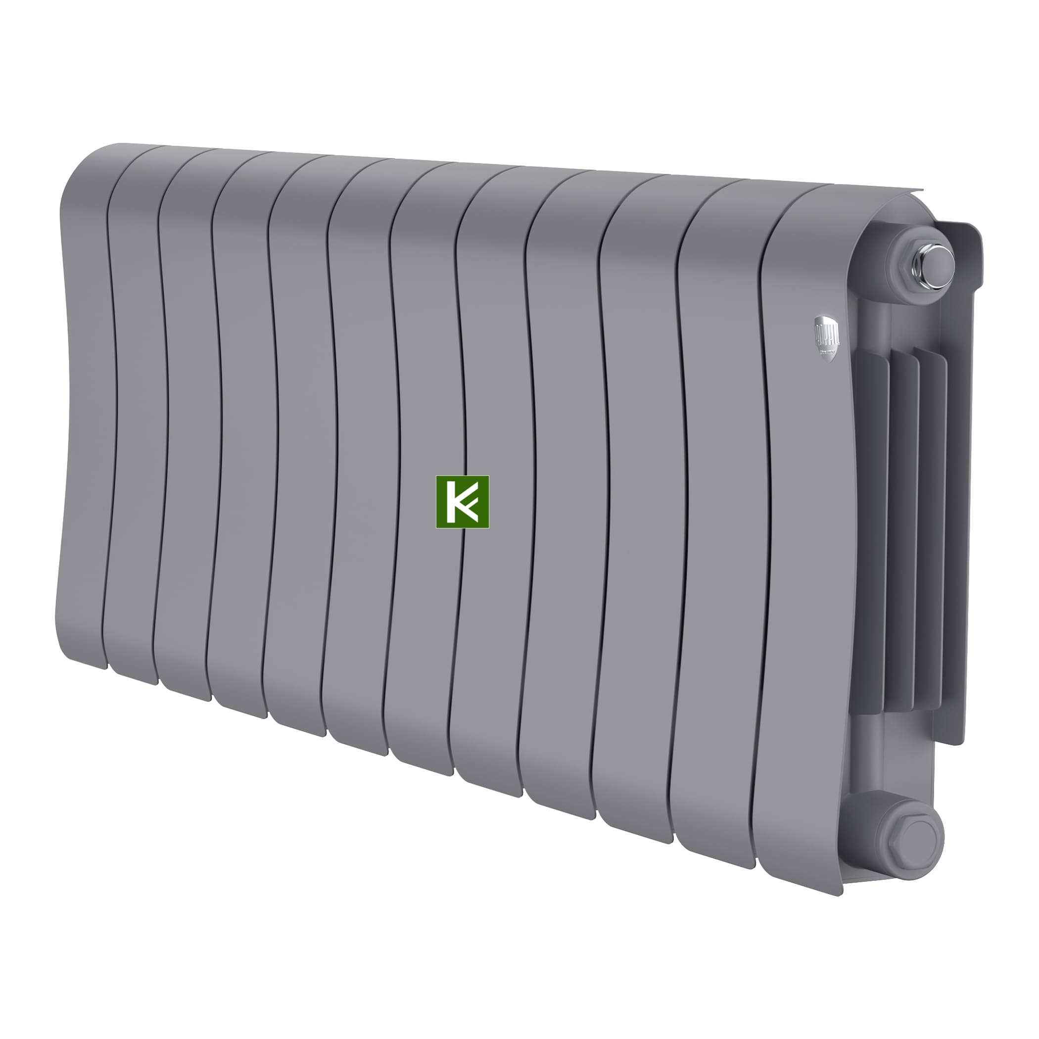 Радиатор Royal Thermo Infinity 300 Silver Satin 12 секций (Роял Термо)