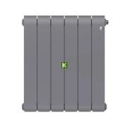 Радиатор Royal Thermo Infinity 300 Silver Satin 6 секций (Роял Термо)