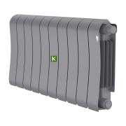 Радиатор Royal Thermo Infinity VR 300 Silver Satin 10 секций (Роял Термо)