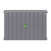 Радиатор Royal Thermo Infinity VR 300 Silver Satin 10 секций (Роял Термо)