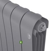Радиатор Royal Thermo Infinity VR 300 Silver Satin 8 секций (Роял Термо)
