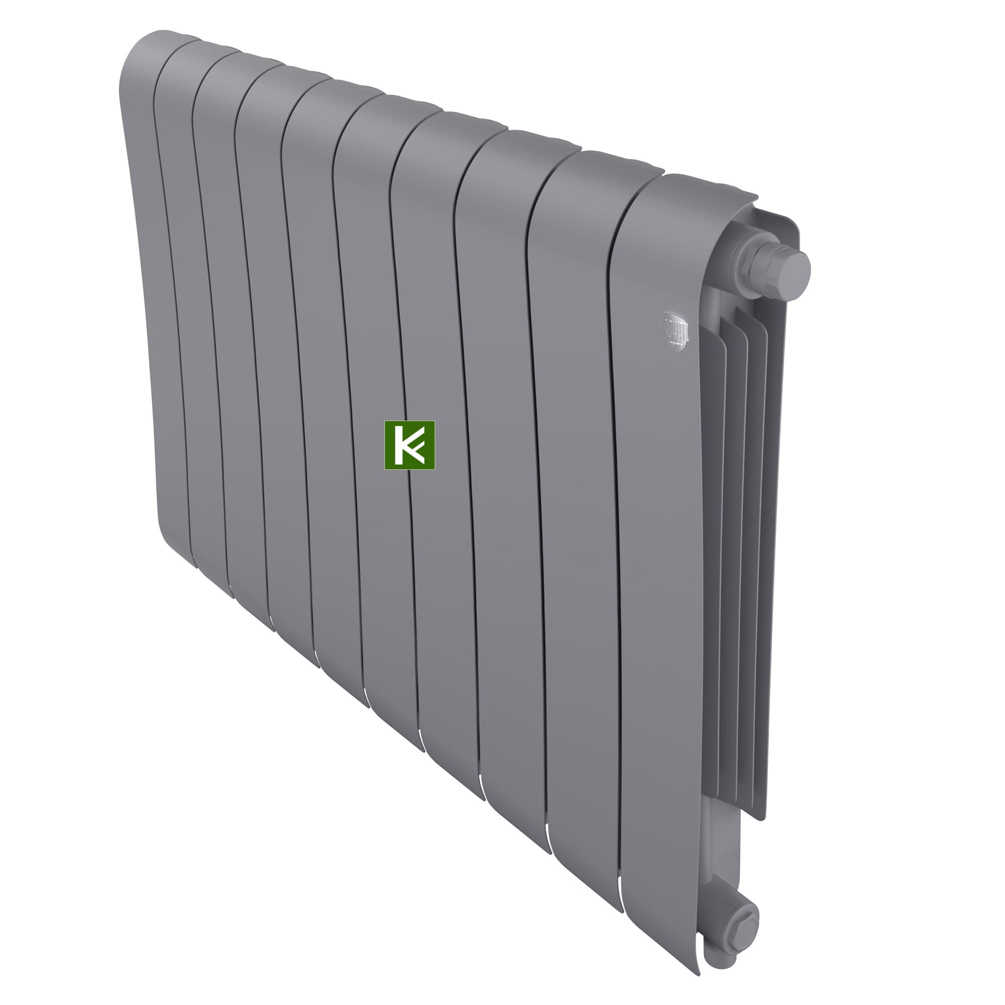 Радиатор Royal Thermo Infinity VR 500 Silver Satin 10 секций (Роял Термо)